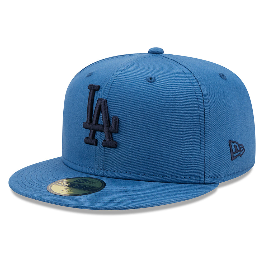 Casquette 59FIFTY MLB League Essential L.A. Dodgers bleu moyen NEW ERA