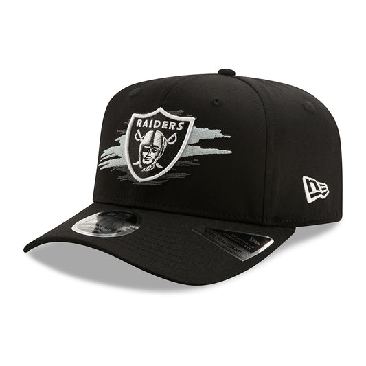 Casquette Snapback Stretch 9FIFTY NFL Tear Logo Las Vegas Raiders noir NEW ERA