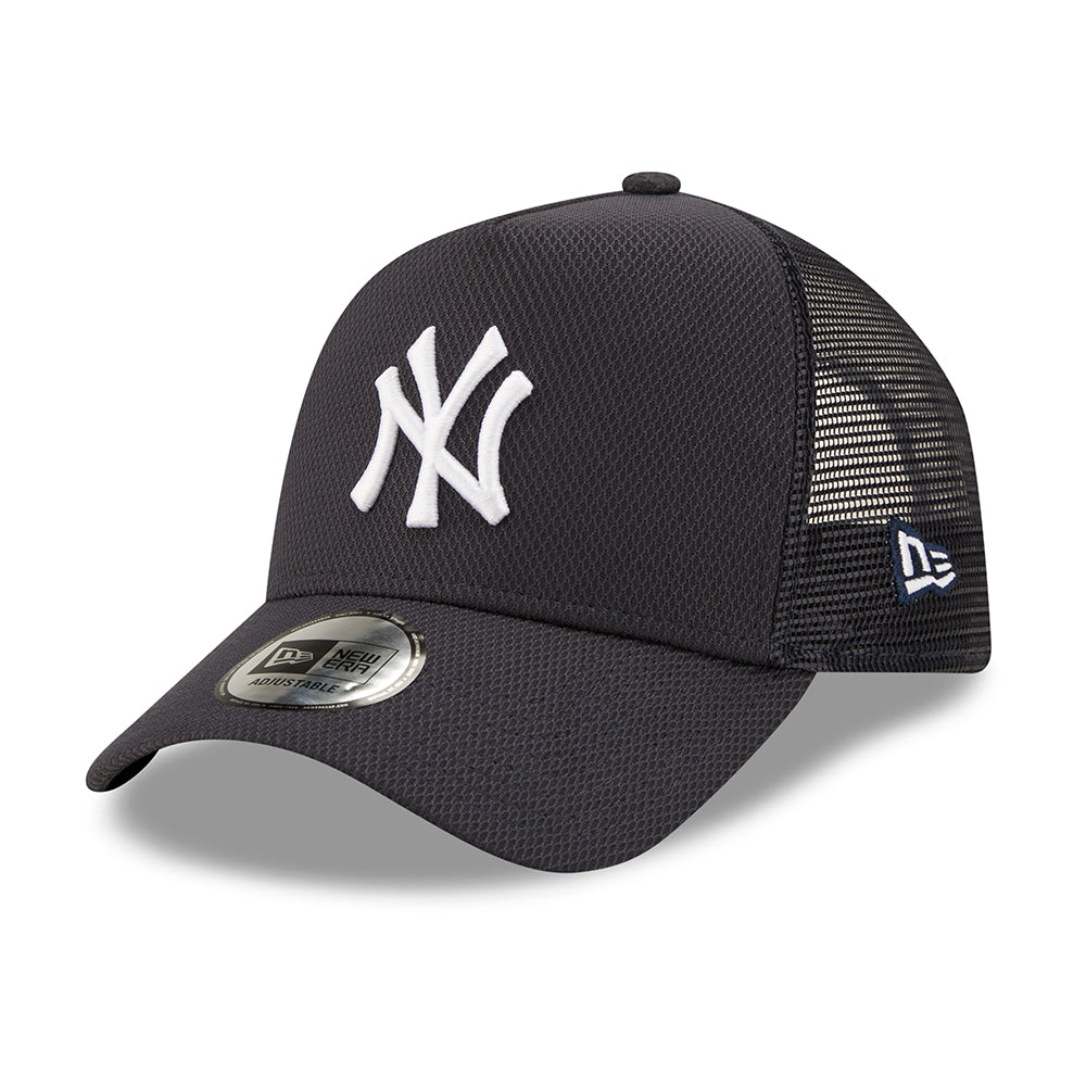Casquette Trucker A-Frame MLB Diamond Era New York Yankees bleu marine NEW ERA