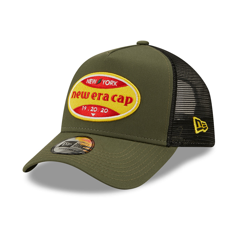 Casquette Trucker 9FORTY NE Food Icon A-Frame olive NEW ERA