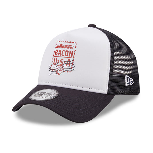 Casquette Trucker 9FORTY Minor League A-Frame Lehigh Valley IronPigs bleu marine NEW ERA