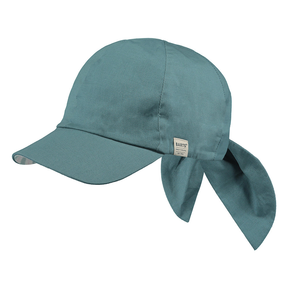 Casquette de Soleil en Coton Wupper vert aqua BARTS