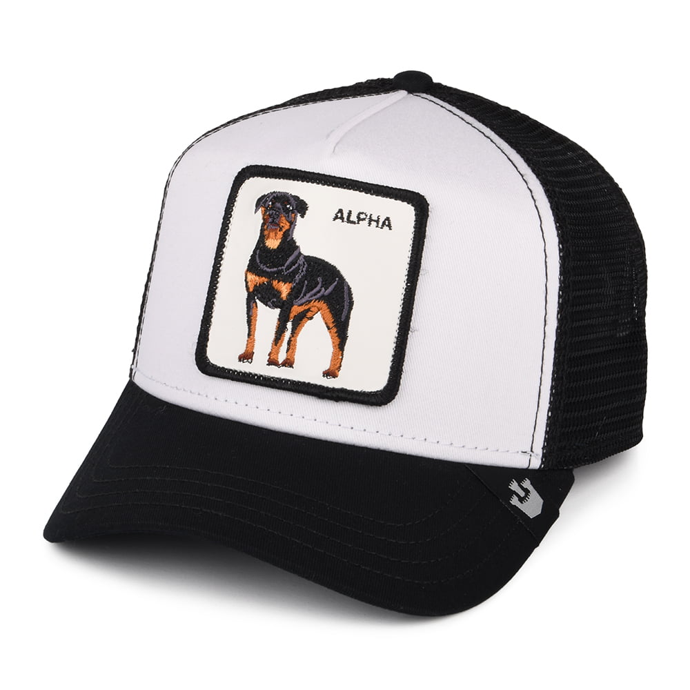 Casquette Trucker Alpha Dog noir-blanc GOORIN