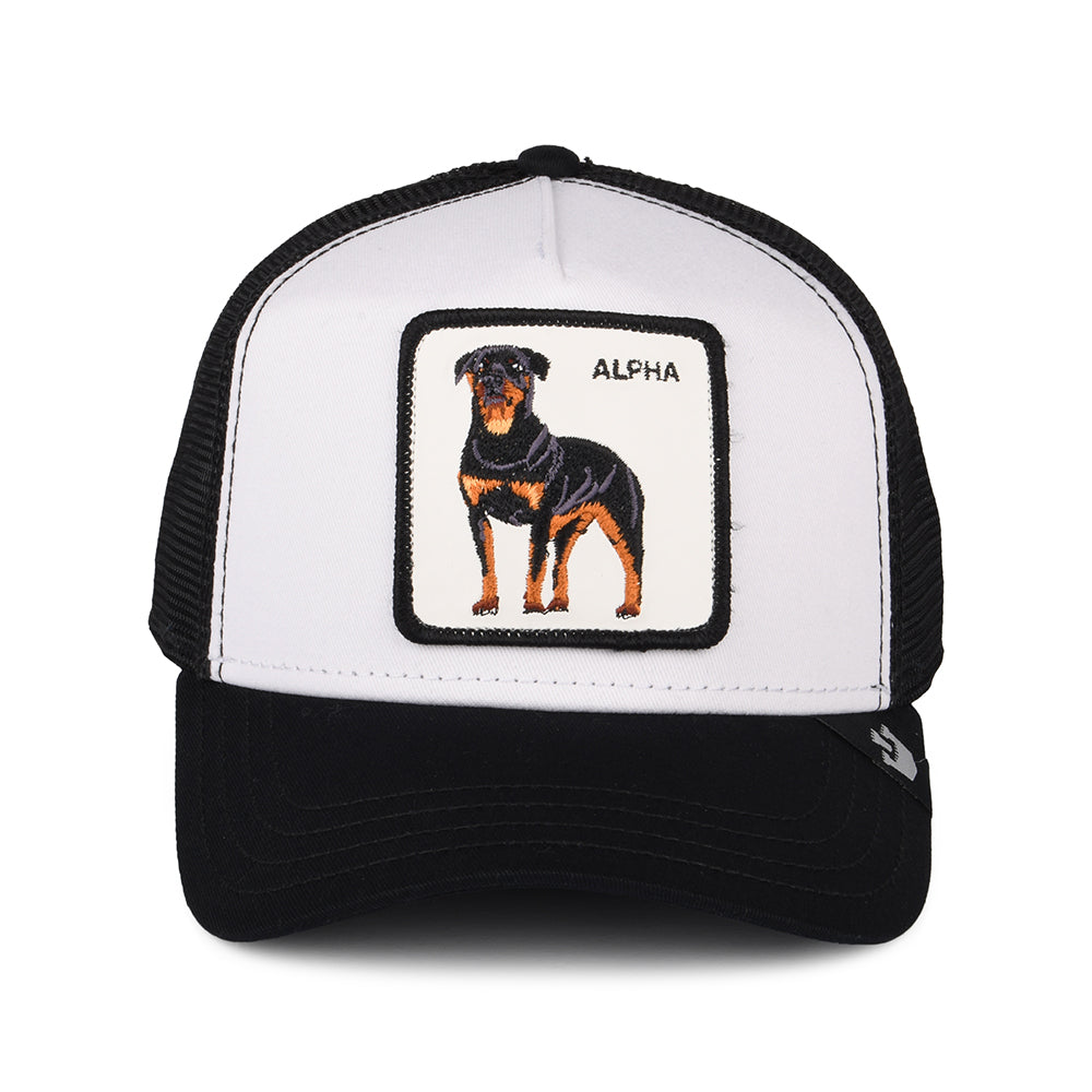 Casquette Trucker Alpha Dog noir-blanc GOORIN