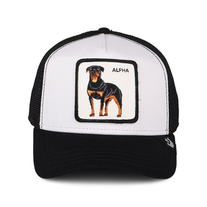Casquette Trucker Alpha Dog noir-blanc GOORIN