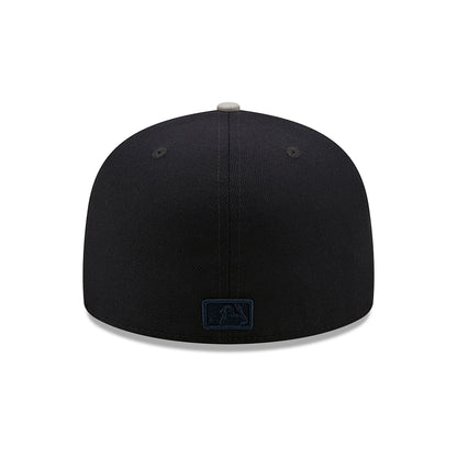 Casquette 59FIFTY MLB Side Patch New York Yankees bleu marine-gris NEW ERA