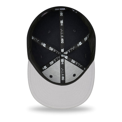 Casquette 59FIFTY MLB Side Patch New York Yankees bleu marine-gris NEW ERA