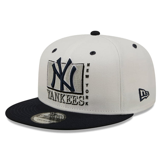 Casquette 9FIFTY MLB White Crown New York Yankees blanc-bleu marine NEW ERA