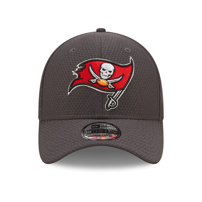 Casquette 39THIRTY NFL Hex Tech Tampa Bay Buccaneers gris NEW ERA