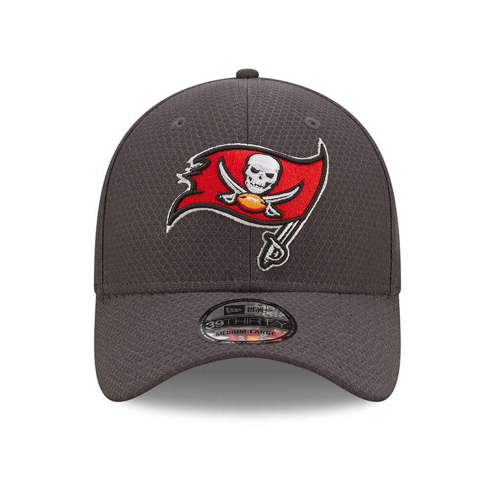 Casquette 39THIRTY NFL Hex Tech Tampa Bay Buccaneers gris NEW ERA
