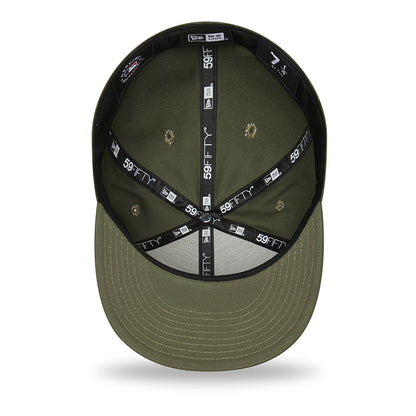 Casquette 59FIFTY MLB League Essential New York Yankees olive-pierre NEW ERA
