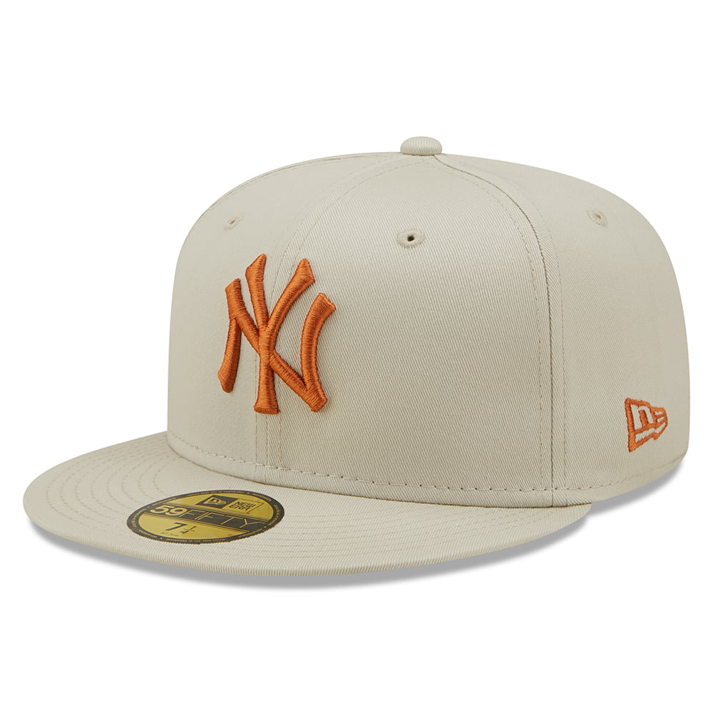Casquette 59FIFTY MLB League Essential New York Yankees pierre-toffee NEW ERA