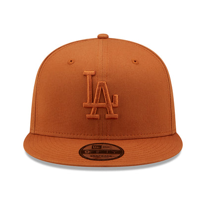 Casquette 9FIFTY MLB League Essential L.A. Dodgers toffee NEW ERA