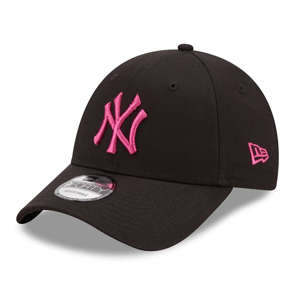 Casquette 9FORTY MLB League Essential New York Yankees noir-violet NEW ERA