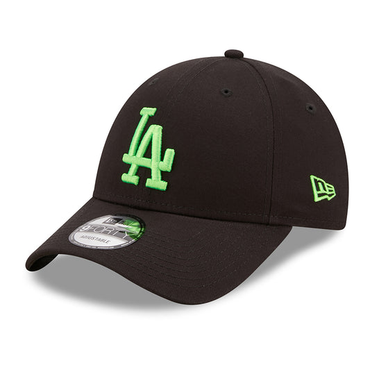 Casquette 9FORTY MLB Neon Pack L.A. Dodgers noir-vert NEW ERA