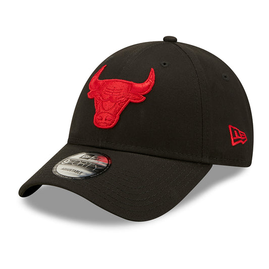 Casquette 9FORTY NBA Neon Pack Chicago Bulls noir-rouge NEW ERA