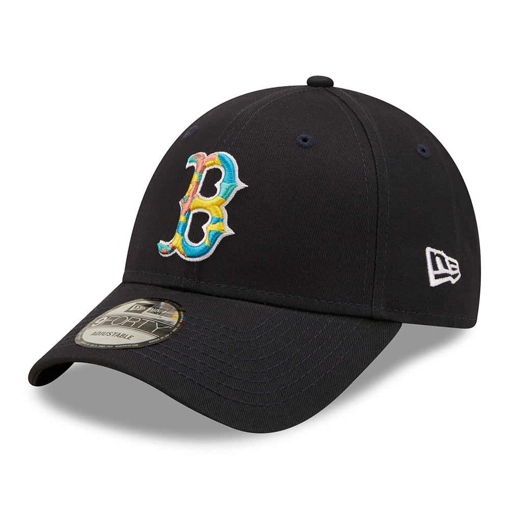 Casquette 9FORTY Camo Infill Boston Red Sox bleu marine NEW ERA