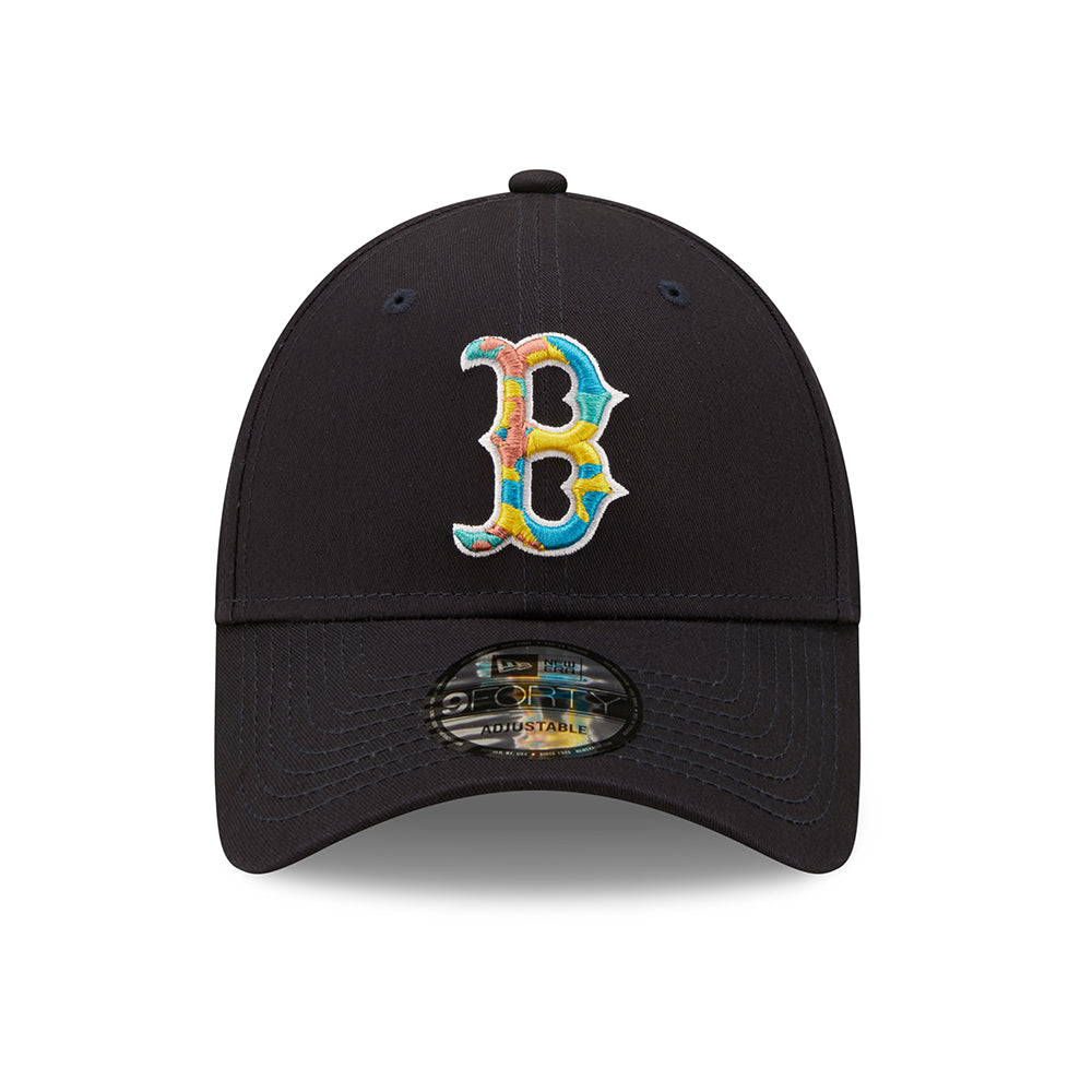 Casquette 9FORTY Camo Infill Boston Red Sox bleu marine NEW ERA