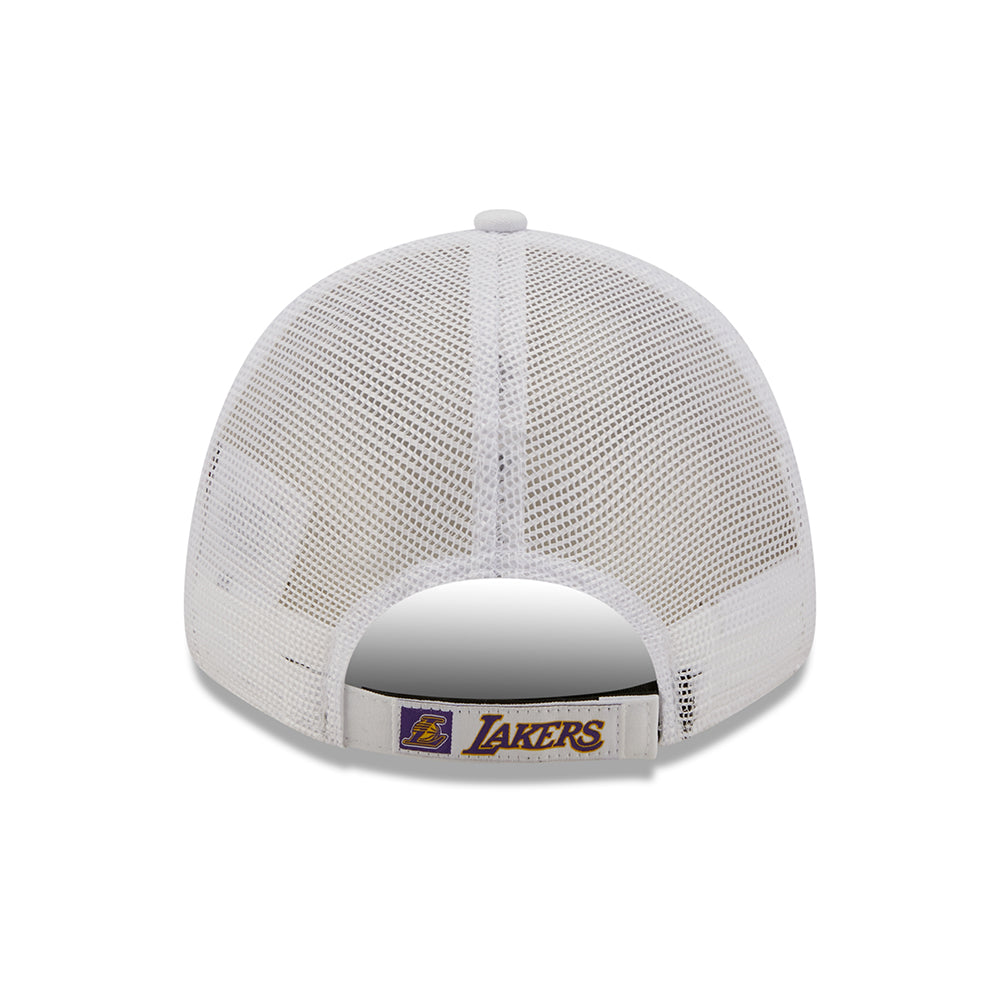 Casquette Trucker 9FORTY NBA Home Field L.A. Lakers blanc NEW ERA