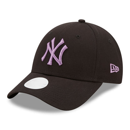Casquette Femme 9FORTY MLB League Essential New York Yankees noir-violet NEW ERA