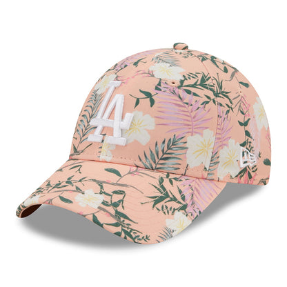 Casquette Femme 9FORTY MLB Floral L.A. Dodgers rose NEW ERA