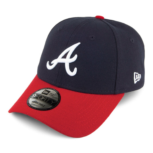 Casquette 9FORTY League Atlanta Braves bleu marine-rouge NEW ERA