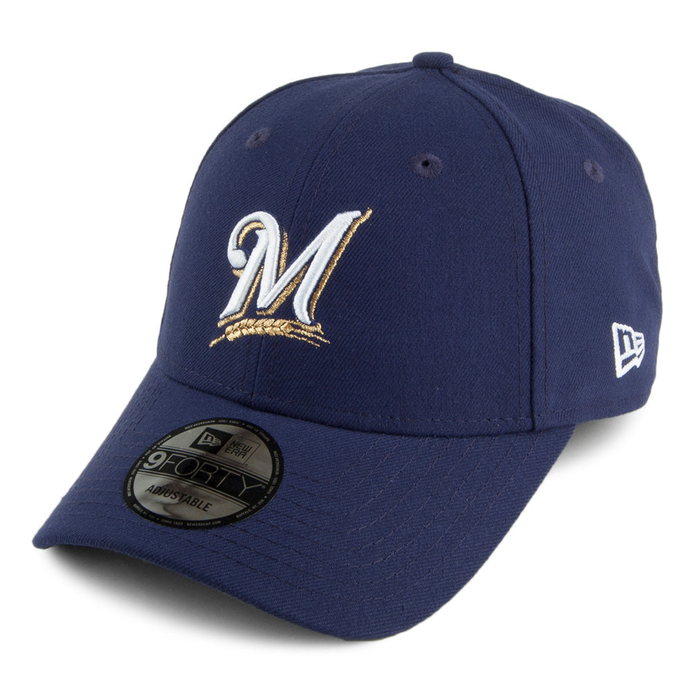 Casquette 9FORTY League Milwaukee Brewers bleu marine NEW ERA