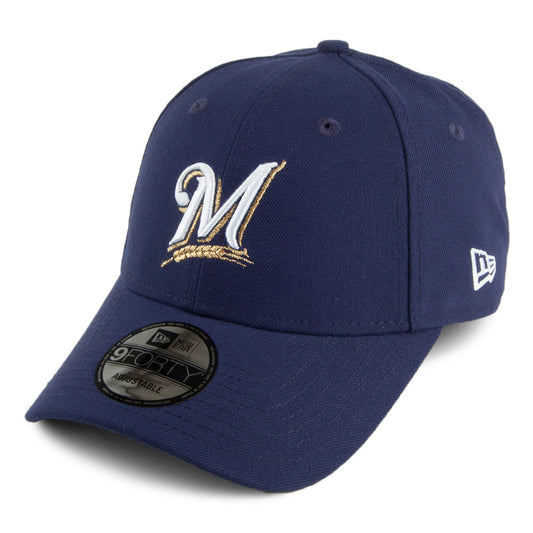 Casquette 9FORTY League Milwaukee Brewers bleu marine NEW ERA