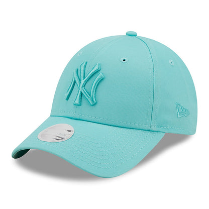 Casquette Femme 9FORTY MLB Tonal New York Yankees bleu clair NEW ERA