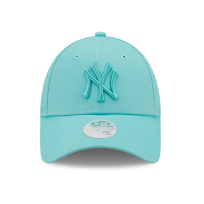 Casquette Femme 9FORTY MLB Tonal New York Yankees bleu clair NEW ERA
