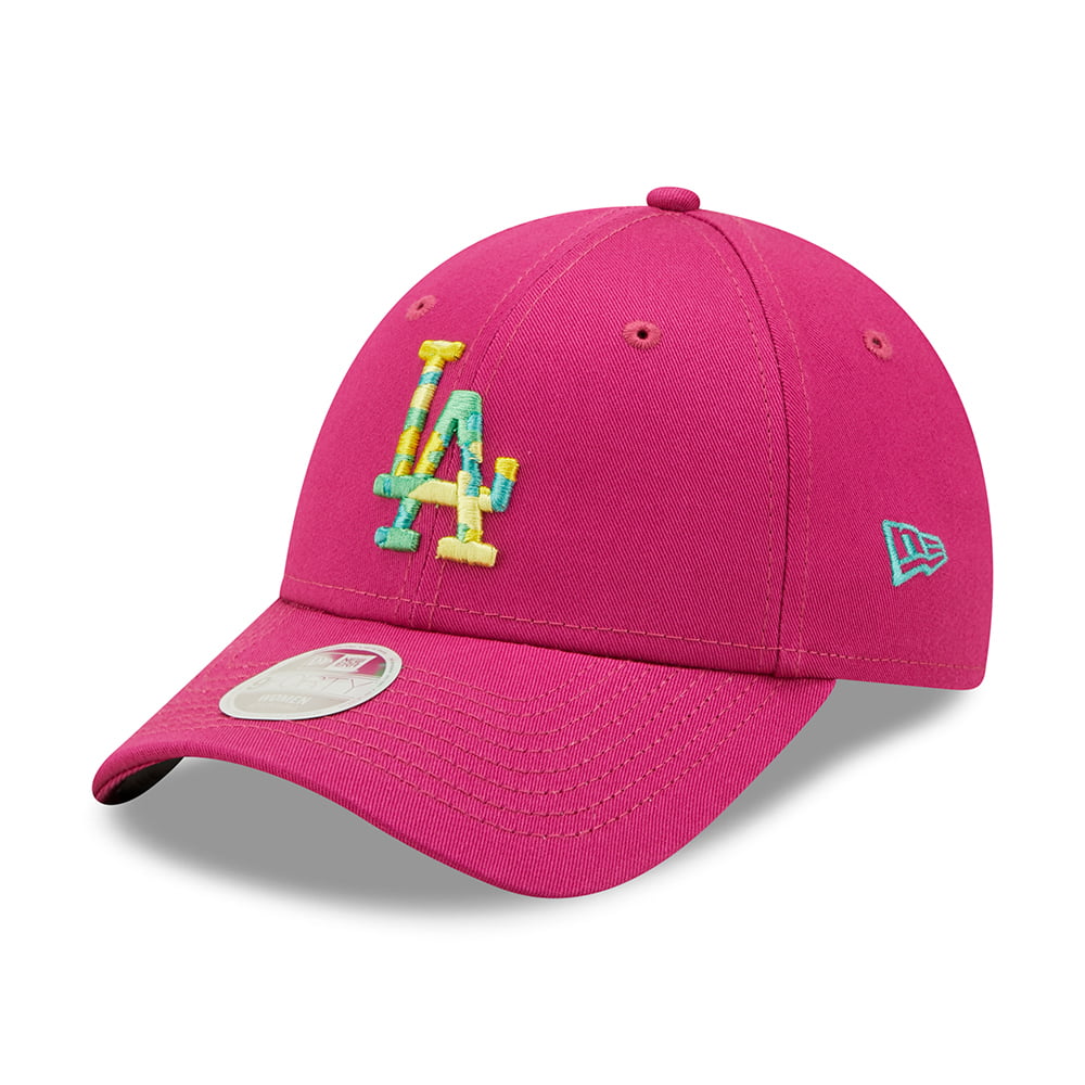 Casquette Femme 9FORTY MLB Camo Infill L.A. Dodgers rose-camouflage NEW ERA