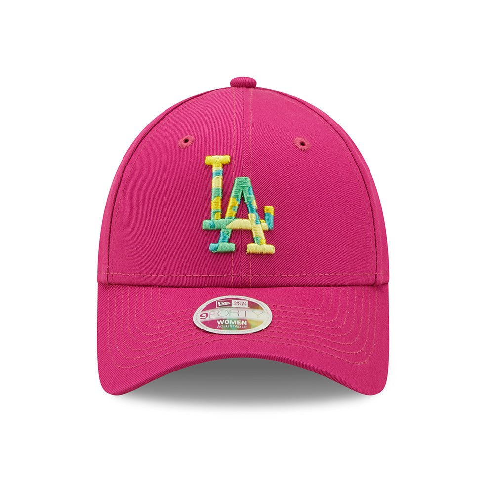 Casquette Femme 9FORTY MLB Camo Infill L.A. Dodgers rose-camouflage NEW ERA