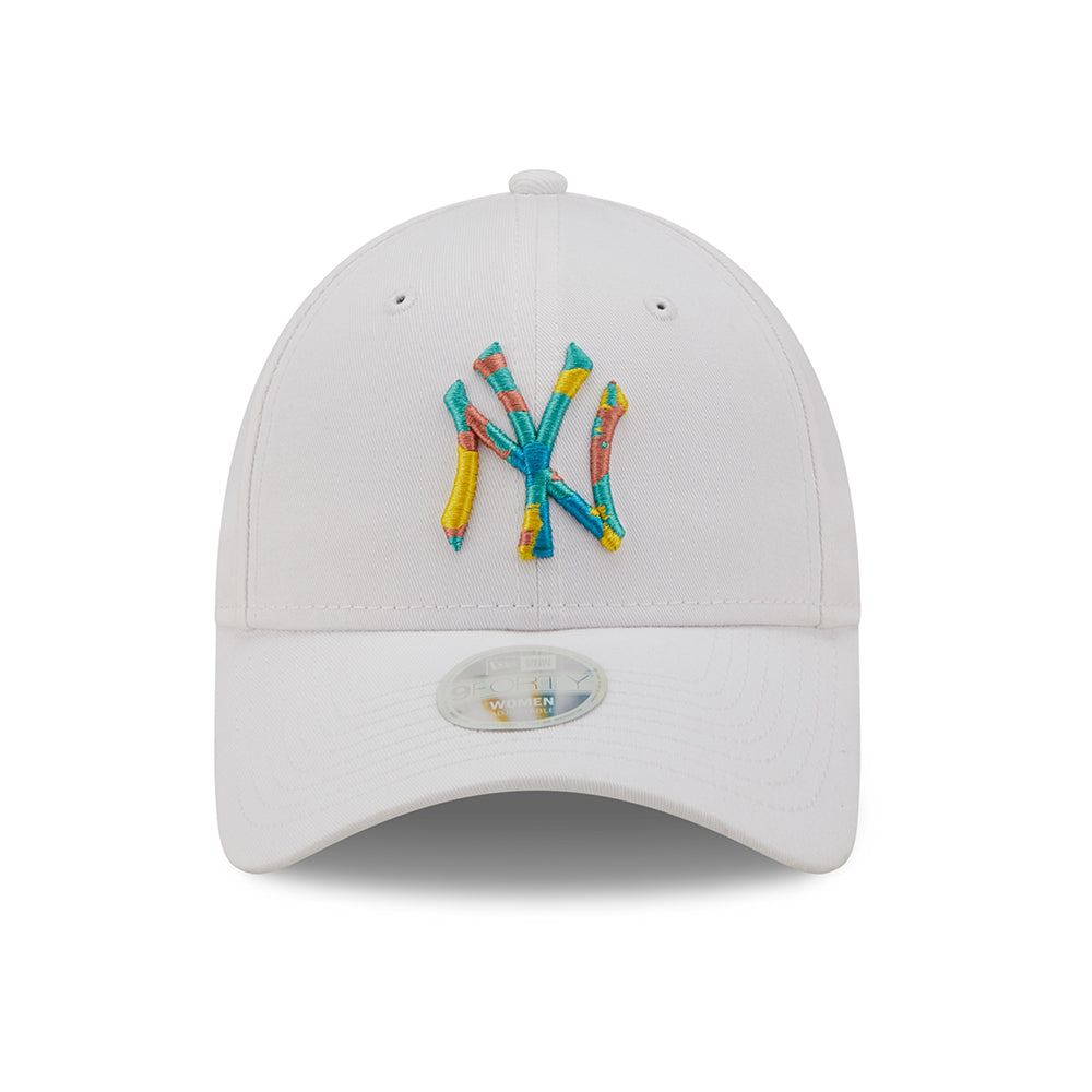 Casquette Femme 9FORTY MLB Camo Infill New York Yankees blanc-camouflage NEW ERA