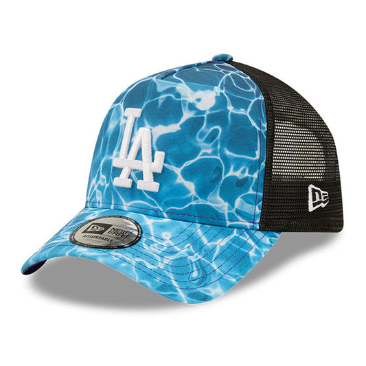 Casquette Trucker 9FORTY MLB Summer City A-Frame L.A. Dodgers bleu-noir NEW ERA