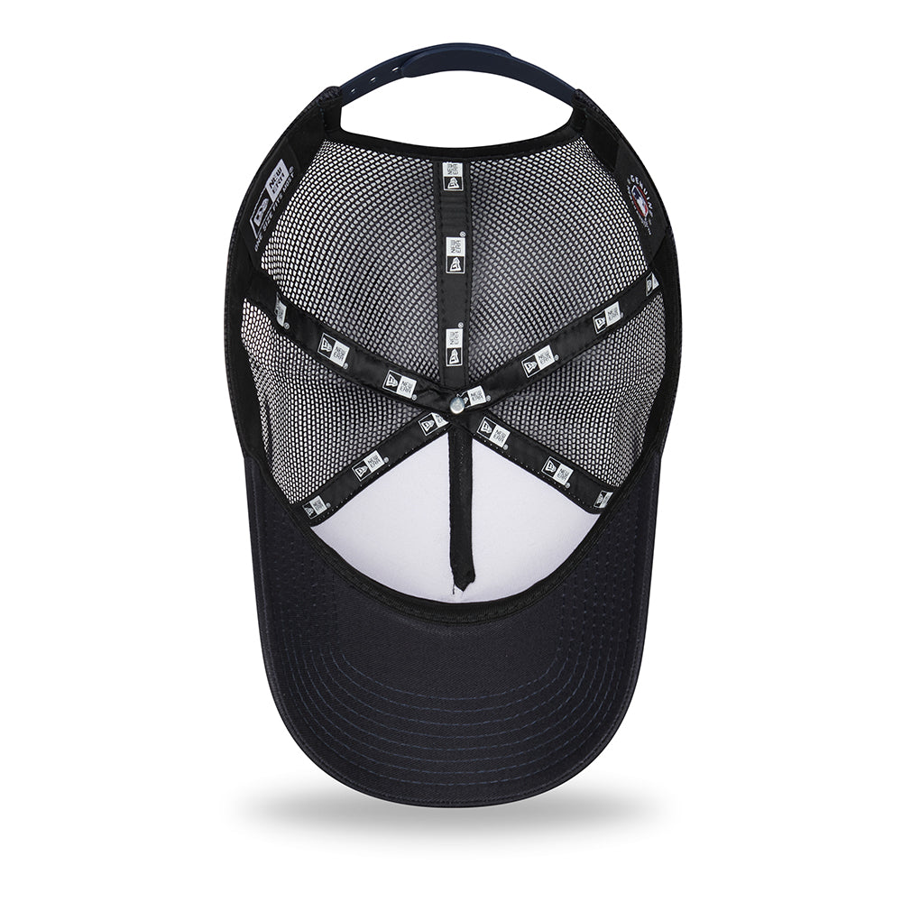 Casquette Trucker MLB Stadium Food A-Frame New York Yankees bleu marine-blanc NEW ERA
