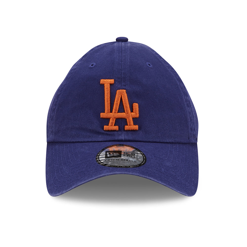 Casquette 9TWENTY MLB League Essential Casual Classic L.A. Dodgers bleu roi-toffee NEW ERA