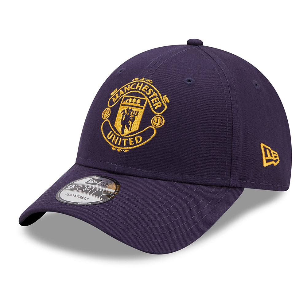 Casquette 9FORTY Seasonal Colour Pop Manchester United bleu marine NEW ERA
