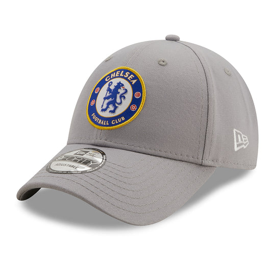 Casquette 9FORTY Side Screenprint Chelsea FC gris NEW ERA
