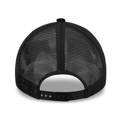 Casquette Trucker 9FORTY NBA Black on Black A-Frame Chicago Bulls noir NEW ERA