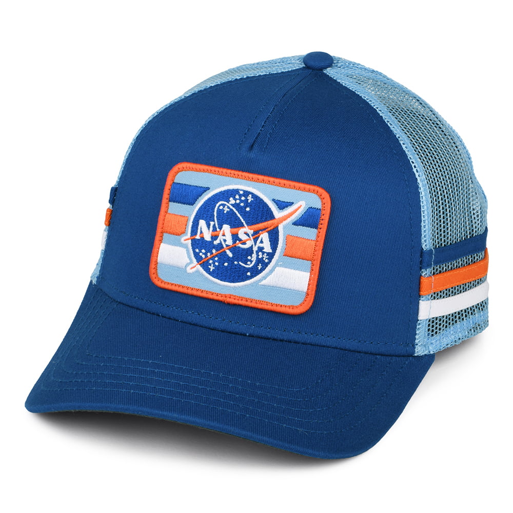 Casquette Trucker Tricolore bleu NASA