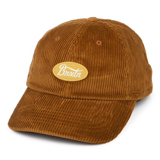 Casquette en Velours Côtelé Parsons LP toffee BRIXTON