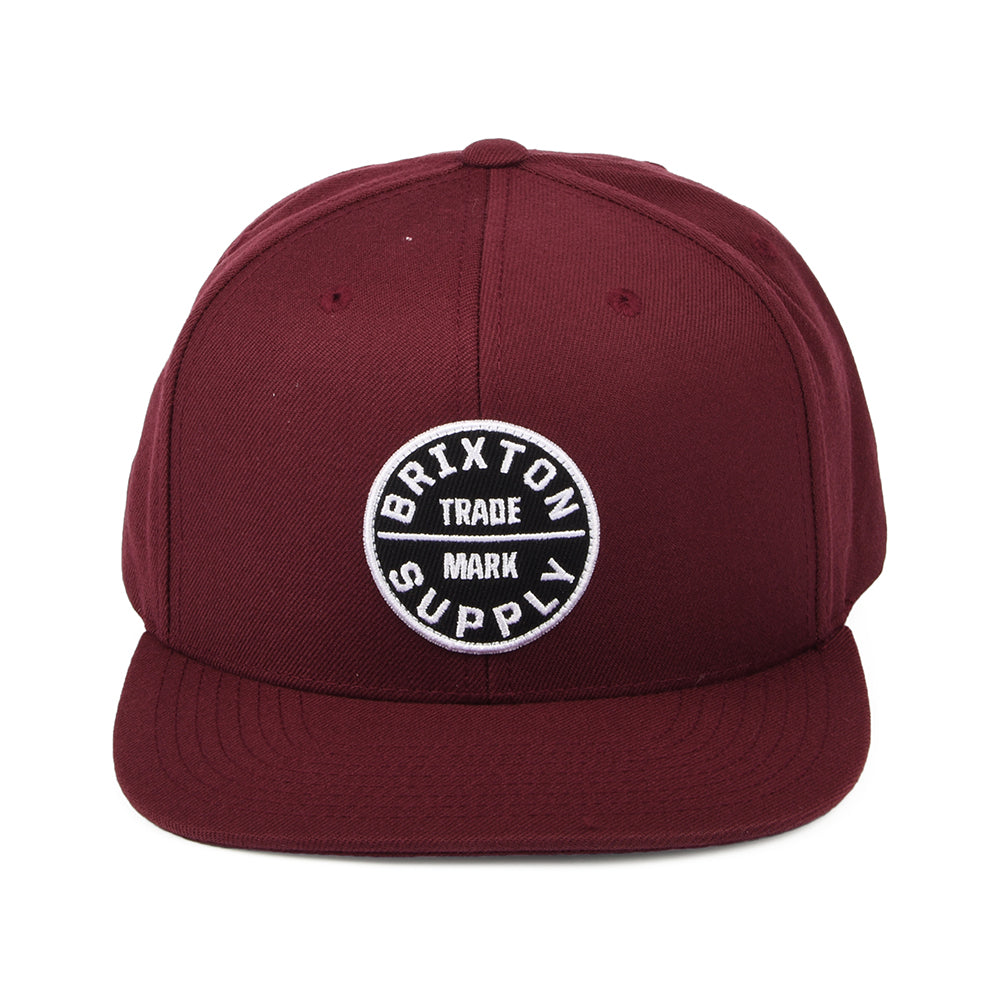 Casquette Snapback Oath III acajou BRIXTON