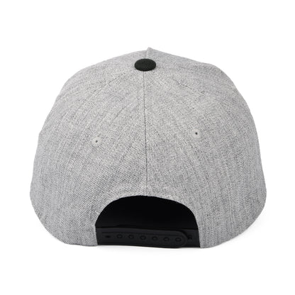 Casquette Snapback Linwood C NetPLus MP gris chiné-noir BRIXTON