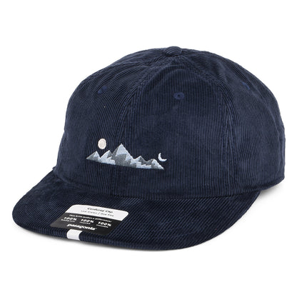 Casquette Snapback en Velours Côtelé Spirited Seasons Skyline bleu marine PATAGONIA