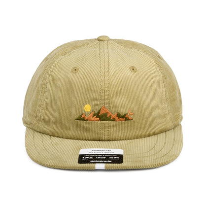Casquette Snapback en Velours Côtelé Spirited Seasons Skyline khaki PATAGONIA