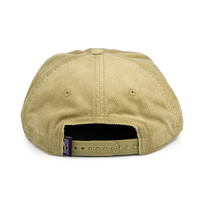 Casquette Snapback en Velours Côtelé Spirited Seasons Skyline khaki PATAGONIA