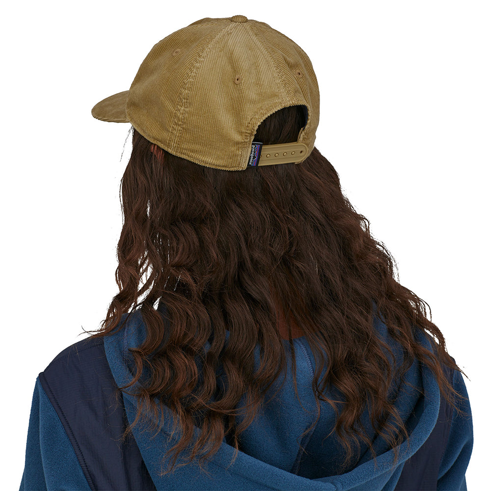 Casquette Snapback en Velours Côtelé Spirited Seasons Skyline khaki PATAGONIA