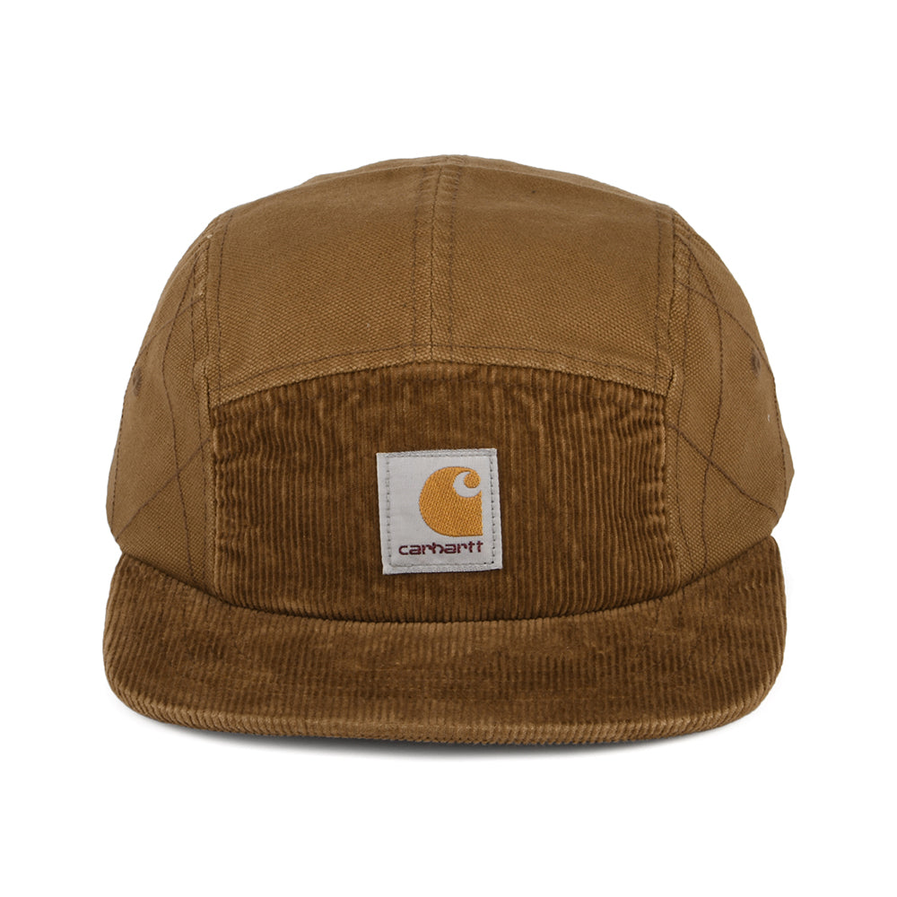 Casquette 5 Panel en Coton Bio Kirby marron CARHARTT WIP