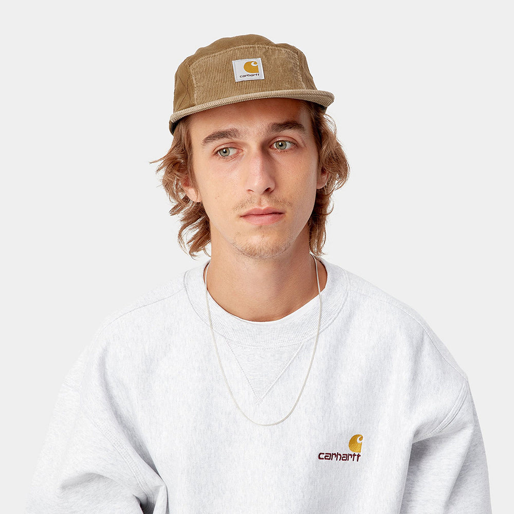 Casquette 5 Panel en Coton Bio Kirby marron CARHARTT WIP