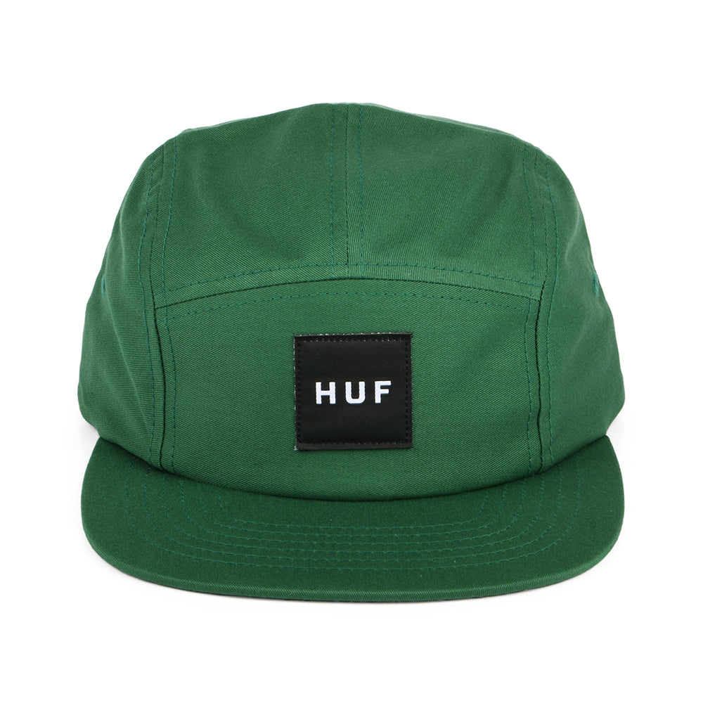 Casquette 5 Panel Essentials Box Logo forêt HUF